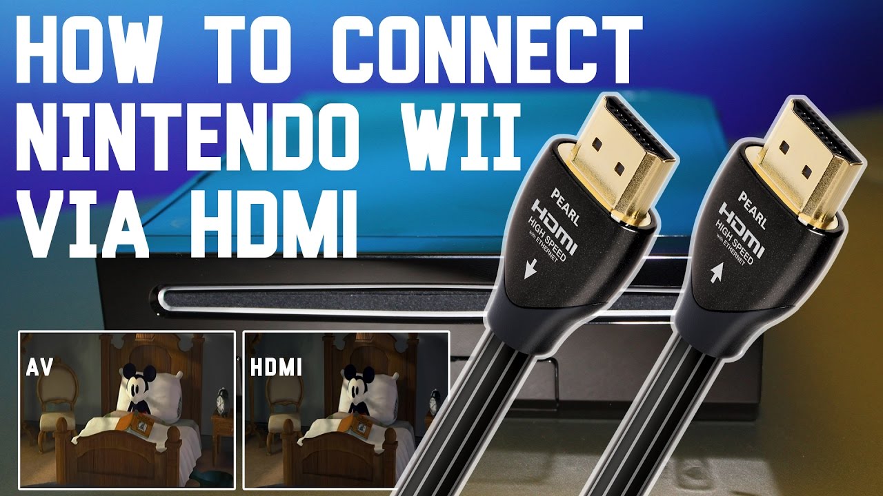 Connect Wii To Tv With HDMI